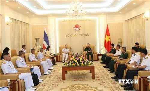 越南和泰国军队加强海上联合巡逻