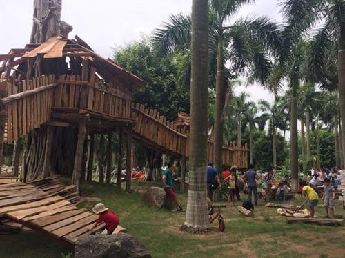 越南首个日本式儿童乐园投入运行