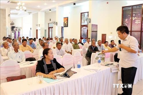 Tập huấn phổ biến chủ trương, chính sách đến người có uy tín trong đồng bào dân tộc thiểu số ở Ninh Thuận