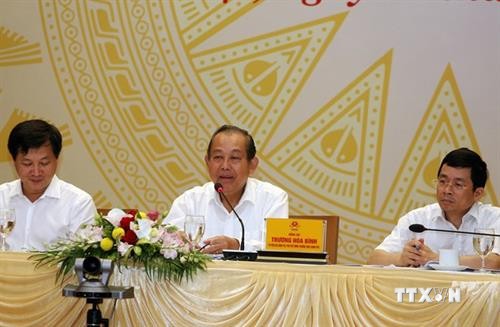 越南政府副总理张和平：坚决与敲诈勒索、贪污受贿等腐败现象作斗争