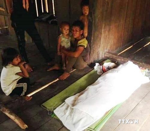 Bé trai 4 tuổi người Mã Liềng bị đuối nước thương tâm ở Quảng Bình
