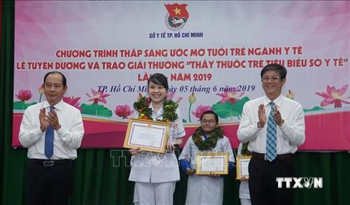 Thành phố Hồ Chí Minh tuyên dương 19 thầy thuốc trẻ tiêu biểu 