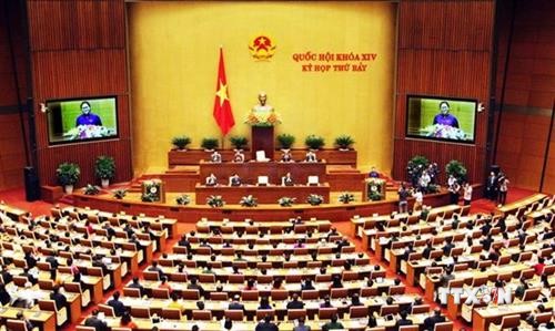 越南第十四届国会第七次会议明日进入最后一周 预计将将通过7部法律