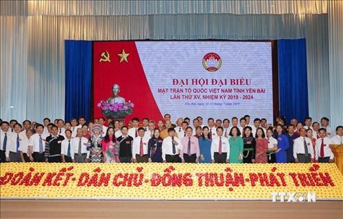 Đại hội Đại biểu Mặt trận Tổ quốc Việt Nam tỉnh Yên Bái nhiệm kỳ 2019 – 2024