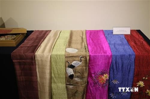 越南土锦与丝绸展览会在韩国举行