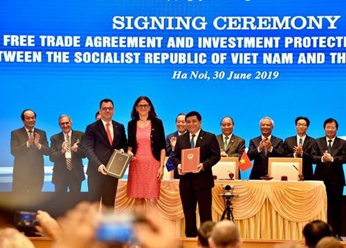 欧盟企业界希望《欧盟与越南自由贸易协定》尽早获得批准