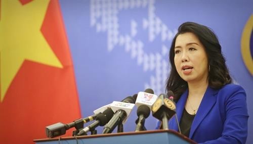 越南要求中国停止在越南海域开展的侵犯行为
