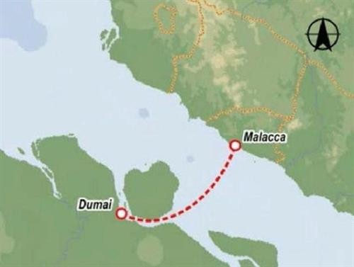 印尼杜迈-马来西亚马六甲渡轮航线拟于2020年投运