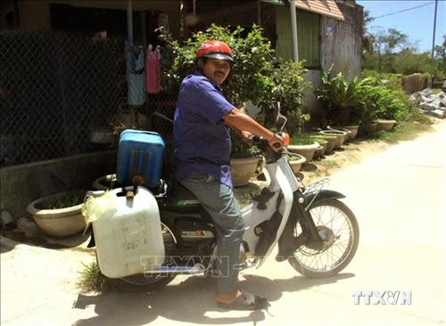 Bình Định khẩn trương cấp nước sinh hoạt cho người dân vùng khô hạn