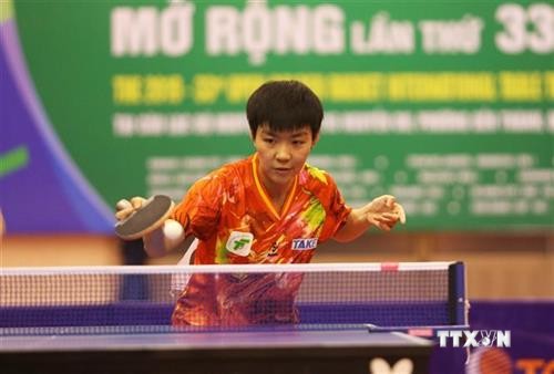 2019年金球拍杯乒乓球公开赛落下帷幕 胡志明市运动员夺得女单冠军
