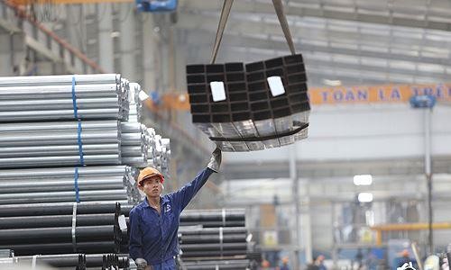 越南和发集团钢材产品征服南方市场