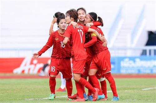2019年东南亚女子锦标赛：越南女子足球队杀入总决赛