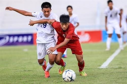 东南亚U15少年锦标赛：越南队闯入半决赛