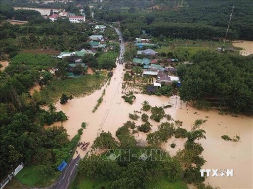 Mưa lớn kéo dài gây nhiều thiệt hại tại tỉnh Lâm Đồng