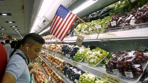 进入越南市场的美国农产品日益增加