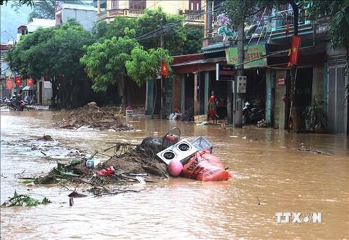 Mưa lớn gây thiệt hại nặng ở nhiều địa phương của tỉnh Hà Giang