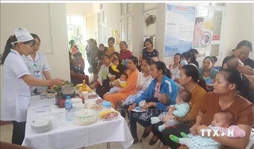 Tăng cường giải quyết vấn đề thiếu dinh dưỡng trẻ em tại Việt Nam