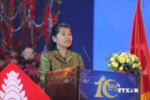 柬埔寨副首相梅森安高度评价越南BIDC银行对柬埔寨的贡献