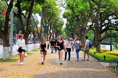河内市接待外国游客人数突破470万人次