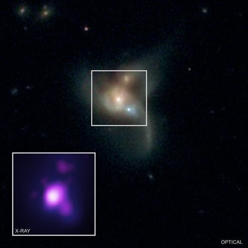 Giới thiên văn học lần đầu tiên phát hiện va chạm giữa 3 hố đen khổng lồ