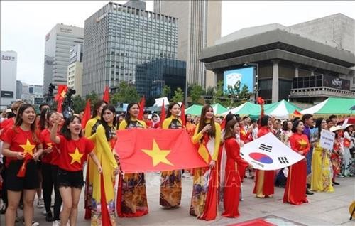 2019年韩国越南文化节吸引成千上万人前来参加