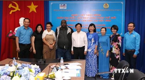越南将承办2021年世界工会联合会代表大会
