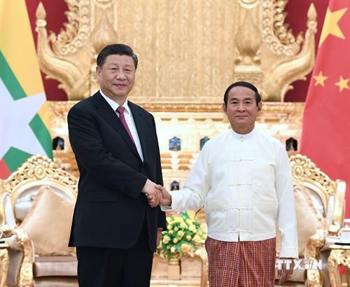 中国国家主席习近平出访缅甸