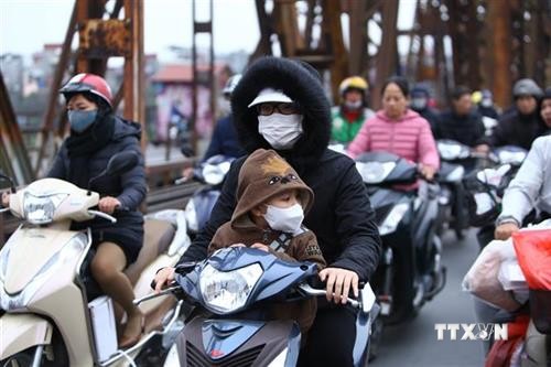 冷空气加强 越南北部遭受严寒