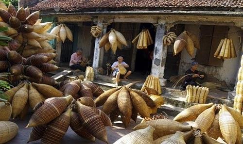 传统鱼陷阱编织——越南北部三角洲的独特传统手工艺