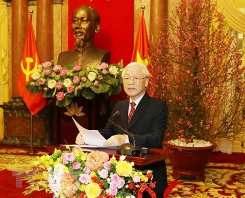 越共中央总书记、国家主席阮富仲：致力于一个繁荣富强的越南的渴望