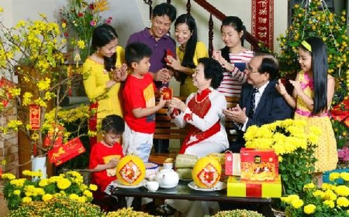 派压岁钱——越南人春节传统习俗