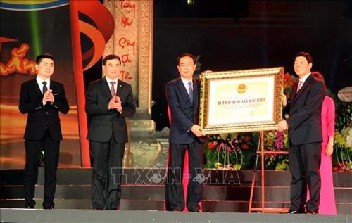 Đón nhận Bằng xếp hạng Di tích quốc gia đặc biệt Địa điểm chiến thắng Xương Giang và khai mạc Tuần Văn hóa - Du lịch tỉnh Bắc Giang 2020