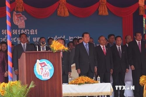 柬埔寨推翻波尔布特种族灭绝制度41周年纪念典礼隆重举行