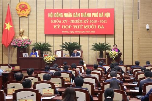 HĐND thành phố Hà Nội thông qua Nghị quyết về việc sáp nhập, đặt tên và đổi tên thôn, tổ dân phố thuộc 11 quận, huyện