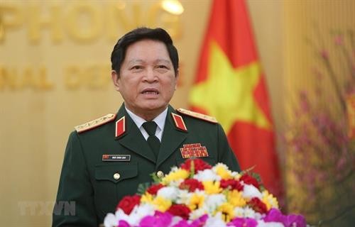 越南高级军事代表团对俄罗斯联邦进行正式访问