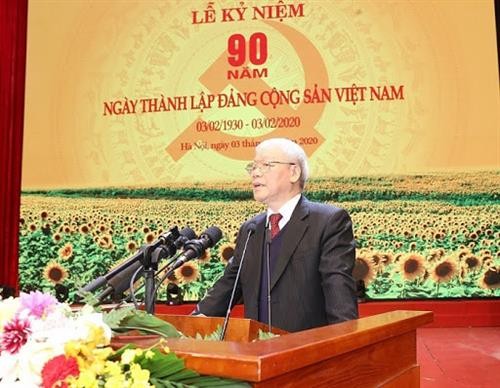 阮富仲总书记、国家主席在越南共产党建党90周年大会上的讲话（全文）