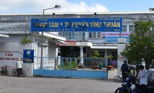 Trung tâm Y tế huyện vùng sâu huyện Vĩnh Thuận chăm lo tốt sức khỏe cho người dân