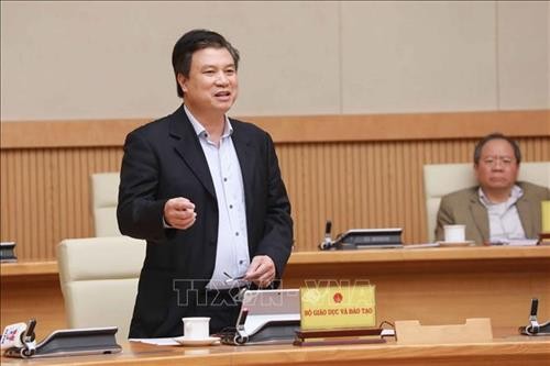 Thứ trưởng Nguyễn Hữu Độ: Việc kiểm tra định kỳ, cuối kỳ sẽ thực hiện tại trường khi học sinh đi học trở lại