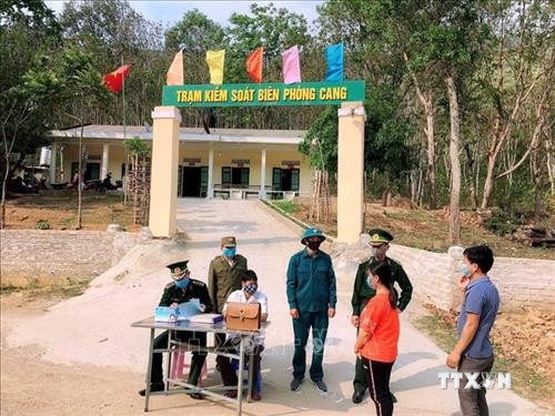 Dịch COVID-19: Kiểm soát chặt chẽ cửa khẩu, đường mòn, lối mở biên giới tại Thanh Hóa và Cao Bằng