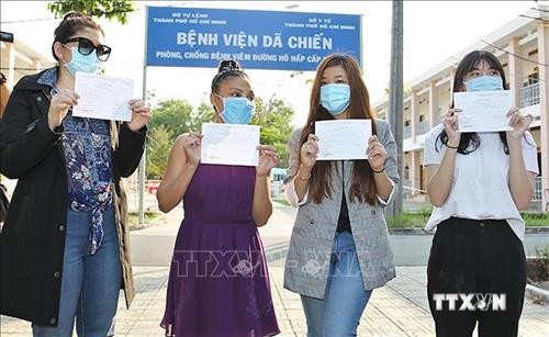 Dịch bệnh COVID-19: Bốn bệnh nhân tại Thành phố Hồ Chí Minh được xuất viện