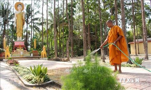 Đồng bào Khmer ở Hậu Giang đón Tết Chôl Chnăm Thmây vui tươi, an toàn trong mùa dịch COVID-19