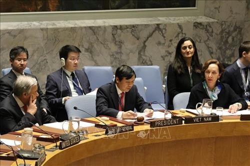 越南尽早完成联合国安理会轮值主席国任期报告