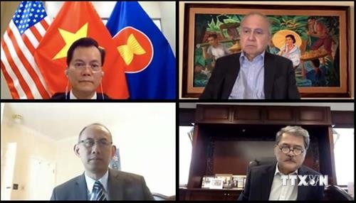 越南出席华盛顿东盟委员会的首次视频会议