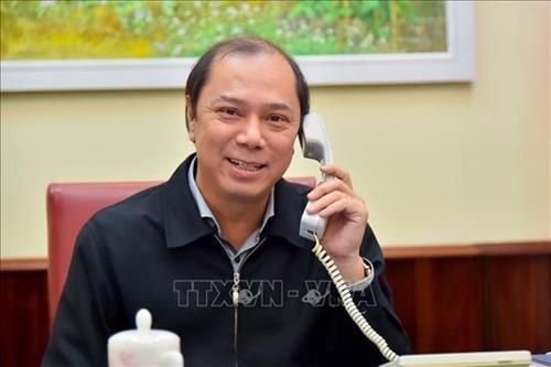 越南外交部副部长阮国勇同澳大利亚外交部代理副部长通电话