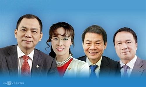 越南4名企业家荣登《2020福布斯全球亿万富豪榜》