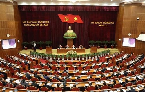 越共十二届中央委员会第十二次全体会议公报（第三号）