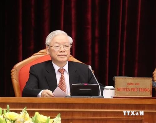 阮富仲：越共第十三届中央委员会要做到团结紧张、严肃活泼，确保全党统一意志、统一行动、步调一致向前进