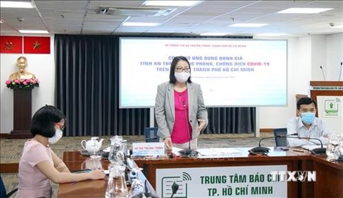 Thành phố Hồ Chí Minh triển khai ứng dụng đánh giá tính an toàn trong phòng, chống dịch COVID-19