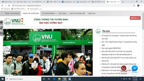 Đại học Quốc gia Hà Nội không tổ chức kỳ thi đánh giá năng lực để tuyển sinh