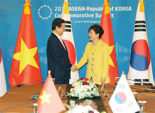 Thủ tướng Nguyễn Tấn Dũng tham dự Hội nghị cấp cao kỷ niệm 25 năm Quan hệ đối thoại ASEAN - Hàn Quốc và thăm làm việc Hàn Quốc